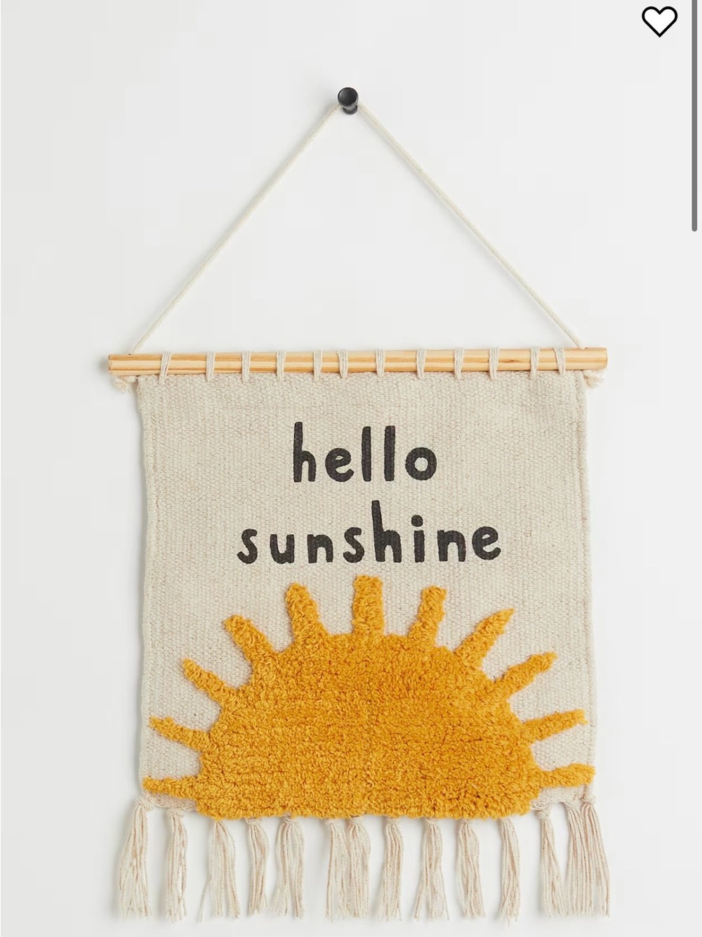 H&M Tapestry Wall Hanging